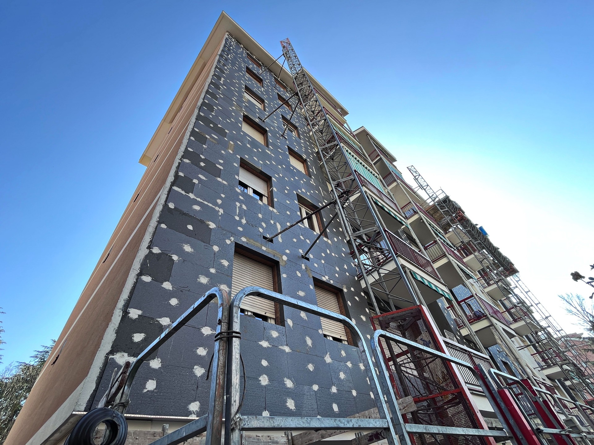 Renovation work building